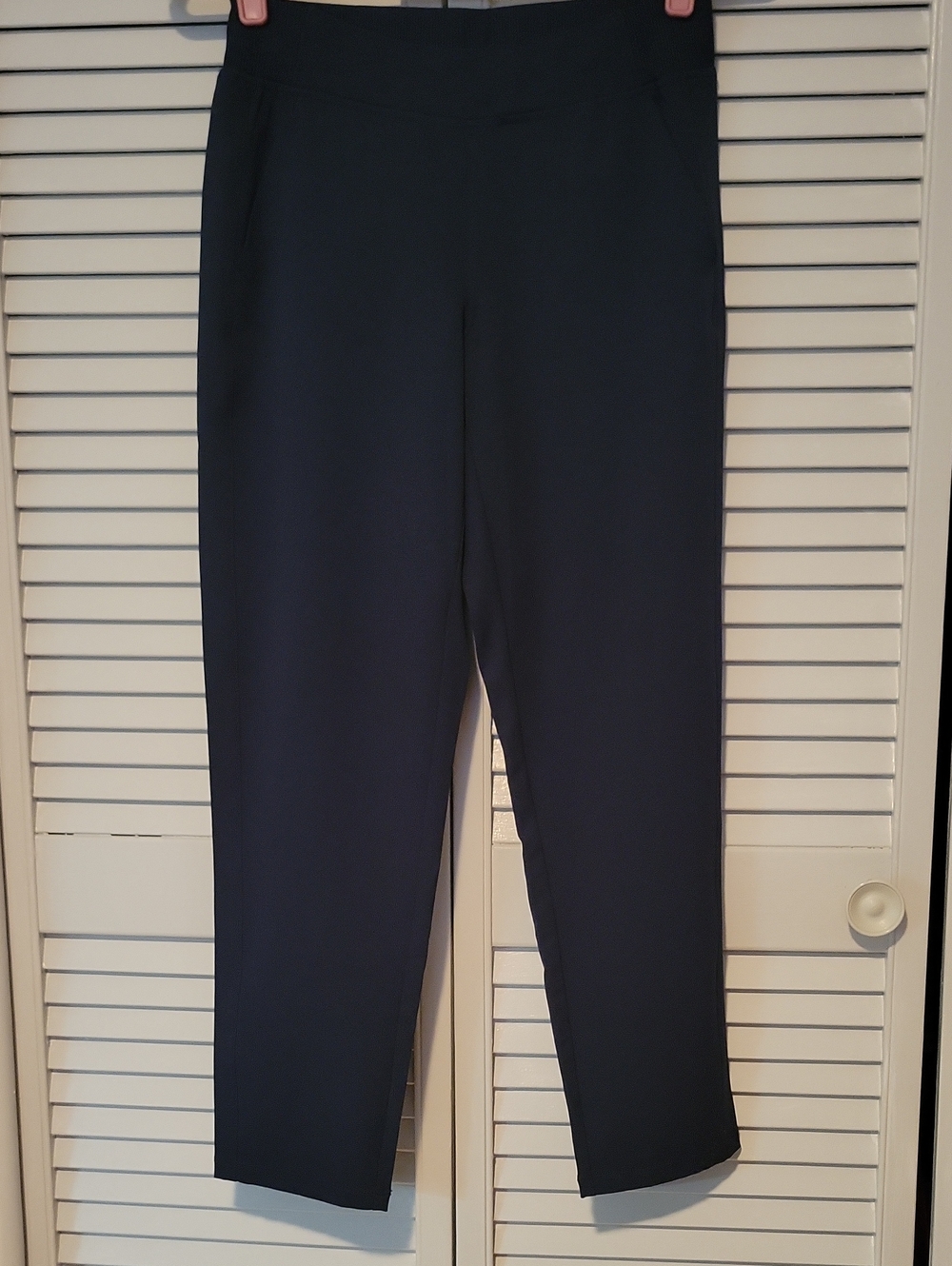 Classic Women's Navy Ponte Pants